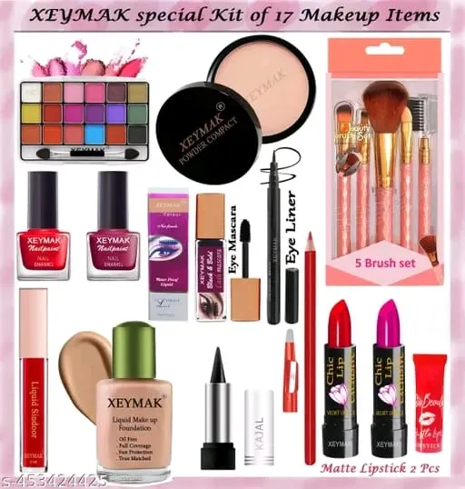 Party special Makeup Kit of 17 Makeup Items M Kit C153 NP6